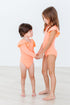 neon-coral-s-s-flutter-sleeve-leotard Mila &  Rose - Sophia's Style--2T--3